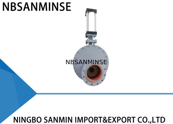 Cuerpo Wearproof doble circular neumático SMWZ644 - DNA del arrabio de la válvula de disco - R