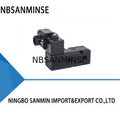 Tipo de placa de tubo válvula de solenoide neumática de bobina única 0,15-0,8Mpa sello NBR DC24V 3,5W