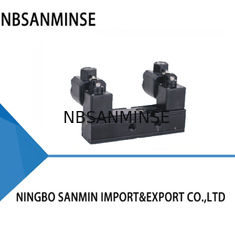 Válvula de solenoide neumática a prueba de explosión de 3 posiciones sello NBR 0.15 - 0.8Mpa DC24V 3.5W