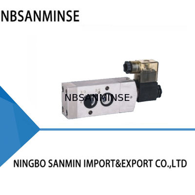 Valva de solenoide neumática de control eléctrico único de acero inoxidable 5/2 Conversión 3/2 0.2-1.0Mpa