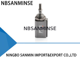 Cilindro neumático del solo de Rod aire de parachoques de goma del Pin con el hilo/sin el hilo