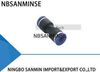 Tipo unión apropiada plástica Sanmin recto de PUC del tubo del compresor del conector de la colocación de tubo del aire apropiado neumático
