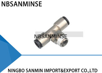 Camiseta masculina de la rama de PBP todo el cuerpo de cobre amarillo con las colocaciones de desconexión rápida neumáticas del aire de la funda plástica