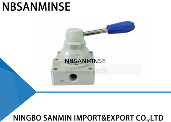 Hilo mecánico neumático 1/8 de G de la válvula de la válvula de aire de la válvula del dibujo de la válvula de transferencia de la mano 1/4 3/8 1/2 3/4