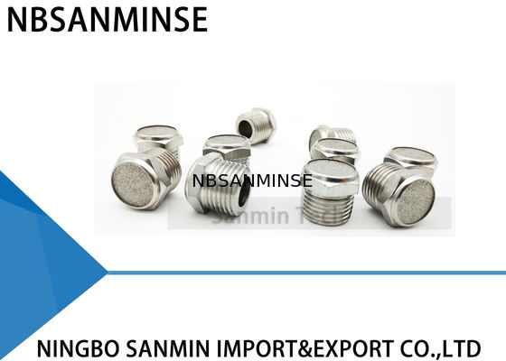 1/8 1/4 3/8 tipo piezas neumáticas del silenciador BSL-SSM del acero inoxidable del 1/2 del silenciador