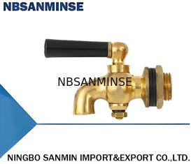 Válvula de solenoide de cobre para la boca del cubo de té 1.0MPA