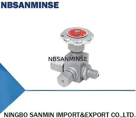 Válvula solenoide de latón de alta presión de tres vías