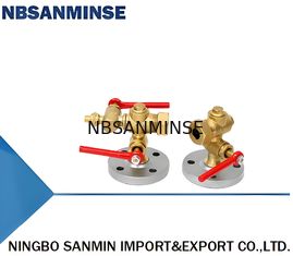 3 4 1.6Mpa Seal Test Pressure Brass PTFE Forged Steel Flange Tipo Líquido de nivel de medida para el rendimiento