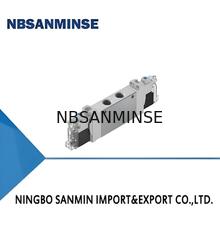 FV-L18 Válvula solenoide neumática en línea 24vdc G 1/4