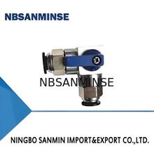 Válvula de solenoide neumática de alta presión de bola pequeña 1000PSI / PN63