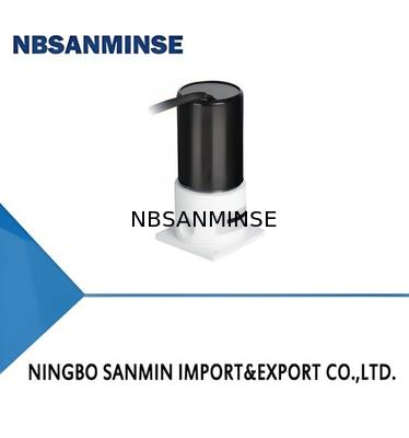 Válvula de solenoide de PTFE con máxima temperatura ambiente de + 60 °C 5 °C  150 °C Temperatura media y enlace M8 × 1 G1 / 8 M6 1/4 UNF-28