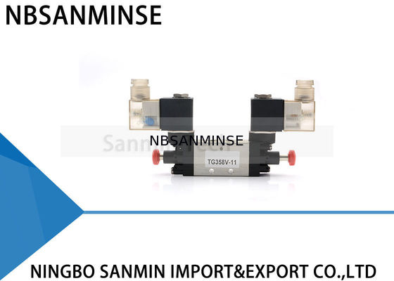 Tipo experimental interno válvula dedicada de la manera de la posición 5 de TG358V11 G1/8 2 de la bomba de la puerta para el sistema de la puerta de coche del camión