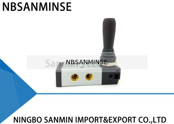 Válvula 1/8 del tirón de NBSANMINSE 4H210 4H310 4H430 1/4 3/8 control de aire de tres posiciones de tres posiciones el 1/2 de dos posiciones de cinco maneras
