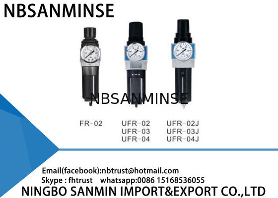 Lubricador del regulador del filtro del aire comprimido - 10℃ - temperatura ambiente 60℃