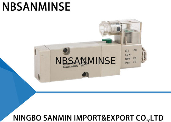 tipo neumático de Airtac de la válvula electromagnética del aire 4V210 06 08 - 2 válvula de control de la manera de la manera 3 AC220V DC24V