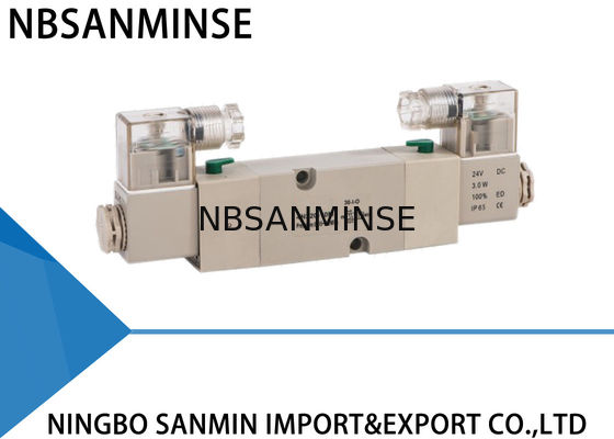 tipo neumático de Airtac de la válvula electromagnética del aire 4V210 06 08 - 2 válvula de control de la manera de la manera 3 AC220V DC24V