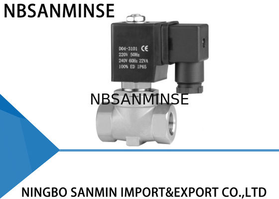 Rosque la válvula electromagnética 220VAC/230VAC/240VAC del compresor de aire de la conexión P5