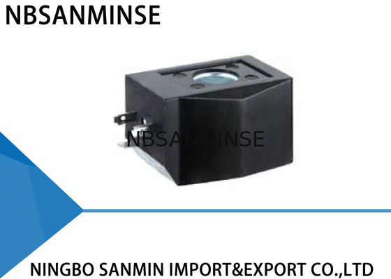 AB510 DC 24 tipos de conexión de la bobina DIN43650A de la válvula electromagnética del agua de voltio