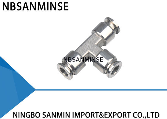A prueba de ácido excelente neumático de la instalación de tuberías del acoplador rápido de la manguera de aire de la camiseta de SSE