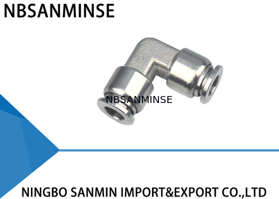Colocaciones del aire del acero inoxidable del codo de SSV, colocaciones neumáticas del acero inoxidable