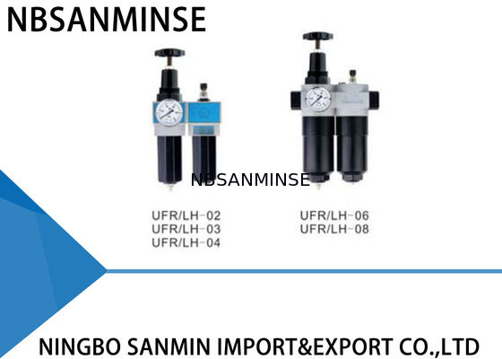 Unidad de UFR/de la LH SMC FRL en regulador y filtro de presión de aire de sistema neumático