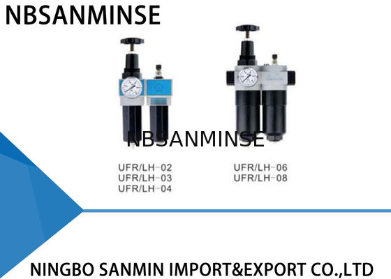 Unidad de UFR/de la LH SMC FRL en regulador y filtro de presión de aire de sistema neumático
