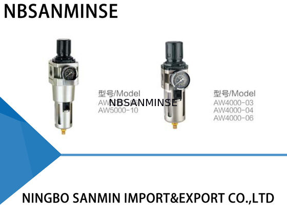 Lubricador 0 del regulador del filtro de aire del instrumento del AW. 15MPa - 0. presión de funcionamiento 85MPa