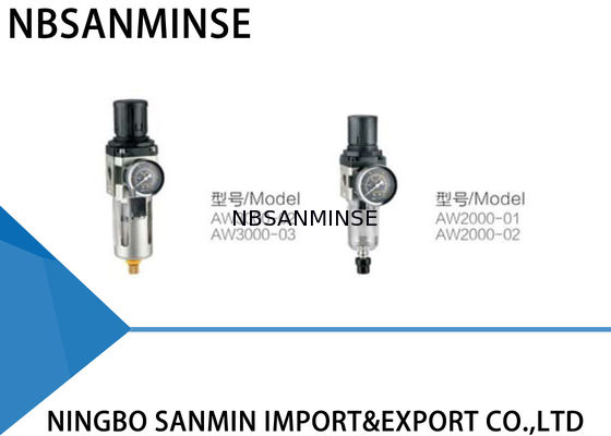 Lubricador 0 del regulador del filtro de aire del instrumento del AW. 15MPa - 0. presión de funcionamiento 85MPa