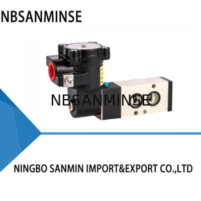 Potencia de la válvula de solenoide neumática a prueba de explosión NAMUR Tipo de placa DC24V 3.6W 4M310-08-GB