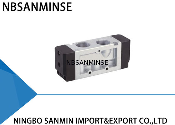Cinco puerto G3/4" tipo experimental interno de la válvula neumática del solenoide del tubo del hilo
