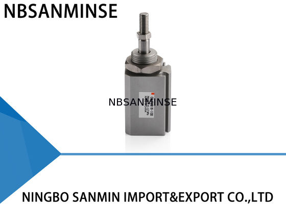 Cilindro neumático del solo de Rod aire de parachoques de goma del Pin con el hilo/sin el hilo
