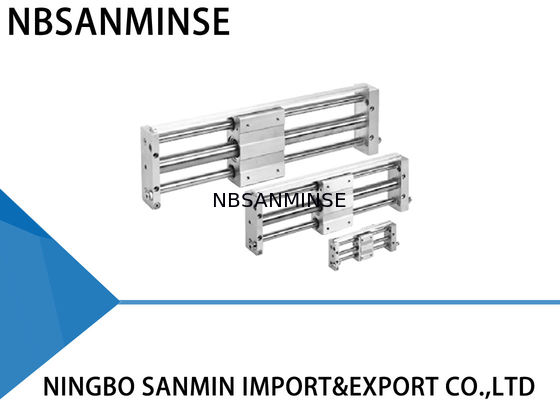 El buje de bola que llevaba el cilindro neumático del aire juntó magnético Rodless