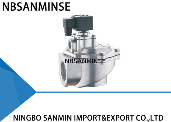 SANMIN QA-40S 50S 60S AC 220 Voltios Válvula de pulso neumática 0.3-0.6Mpa Tipo ASCO Válvula de solenoide a prueba de polvo Válvula de bolsa