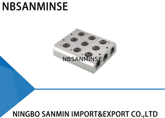 Asamblea multíple neumática de la válvula electromagnética del ISO para la base de la combinación de la válvula de Airtac Festo Parker CKD SMC