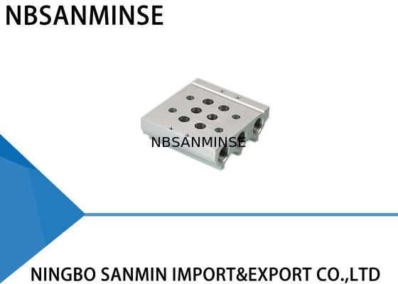 Asamblea multíple neumática de la válvula electromagnética del ISO para la base de la combinación de la válvula de Airtac Festo Parker CKD SMC