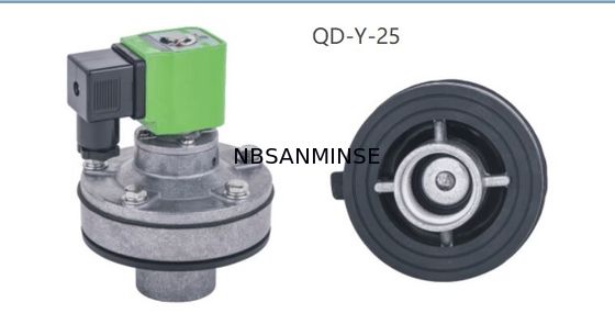 Tipo de la válvula SBFEC del jet del pulso de la válvula de diafragma de NBSANMINSE QD-Y para el sistema G1-1/2 G2 G2-1/2 G3 G4 del colector de polvo del bolso