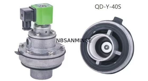 Tipo de la válvula SBFEC del jet del pulso de la válvula de diafragma de NBSANMINSE QD-Y para el sistema G1-1/2 G2 G2-1/2 G3 G4 del colector de polvo del bolso