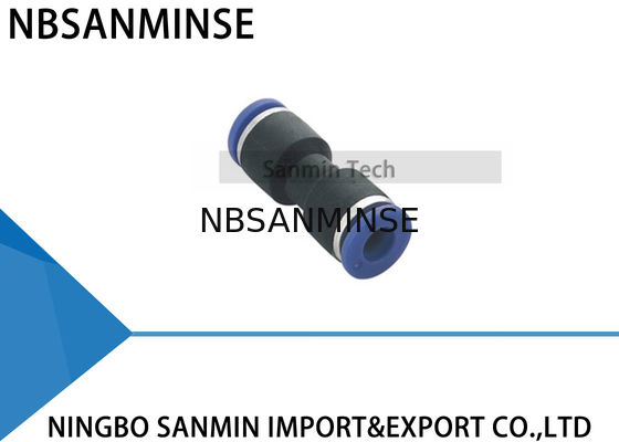 Tipo unión apropiada plástica Sanmin recto de PUC del tubo del compresor del conector de la colocación de tubo del aire apropiado neumático