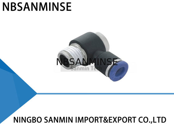 Banjo masculino neumático del pH y del tubo plástico de aire del compresor de la manguera que cabe Sanmin