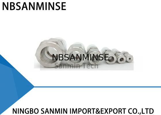 Fontanería del acero inoxidable SS316L del conector macho de la bujía métrica que cabe el aire neumático Sanmin de alta calidad que cabe