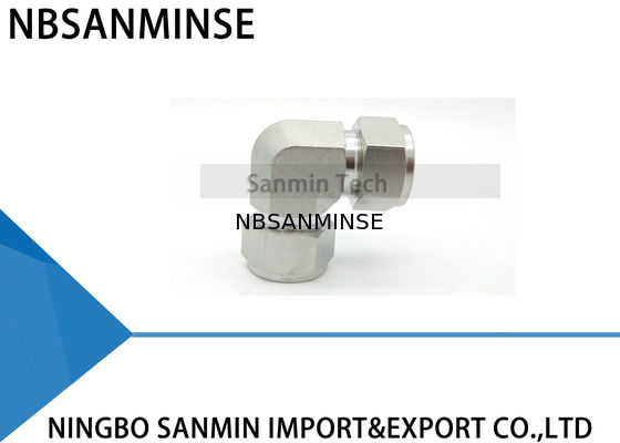 Fontanería del acero inoxidable SS316L del codo de la unión de UE que cabe el aire neumático Sanmin de alta calidad que cabe