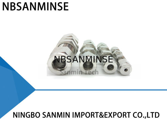 Fontanería apropiada neumática inoxidable Sanmin de alta calidad que cabe del acero SS316L de la unión del tabique hermético de los BU