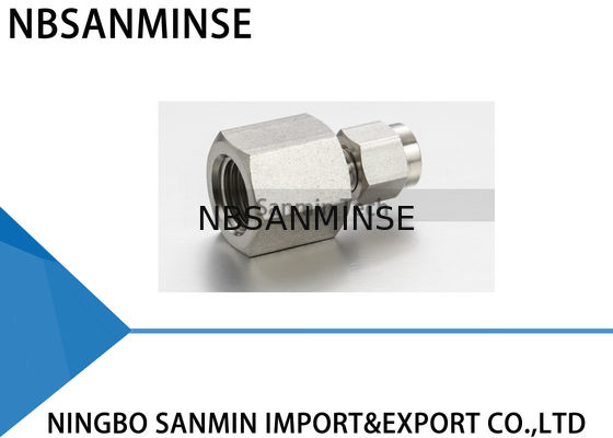 Tipo fontanería Sanmin de alta calidad que cabe de FC de la colocación de tubo del acero inoxidable 316L del conector hembra