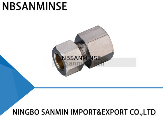 Colocaciones neumáticas del aire del hilo KF de Rc de cobre amarillo con buen niquelado agradable