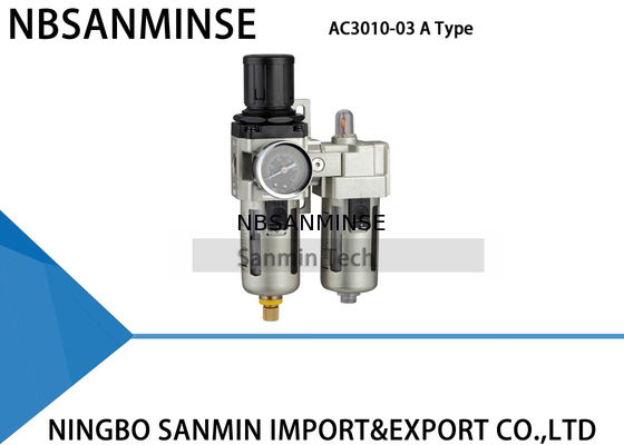 Unidades de la fuente de aire de las unidades de la unidad AC2010 AC4010 dos del aire FRL de la aleación de aluminio