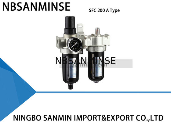 Regulador Sanmin del filtro del compresor de aire de dos de las unidades de aire del filtro del regulador unidades del lubricador FRL