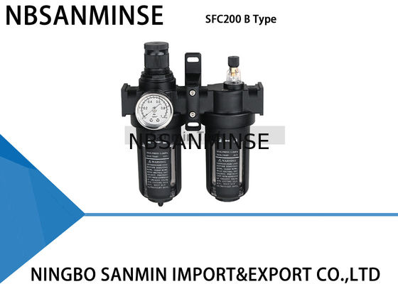 Regulador Sanmin del filtro del compresor de aire de dos de las unidades de aire del filtro del regulador unidades del lubricador FRL