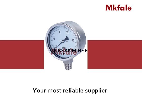 2 indicador de presión líquido del acero inoxidable de 4 pulgadas, tipo seco indicador de presión de agua de Digitaces