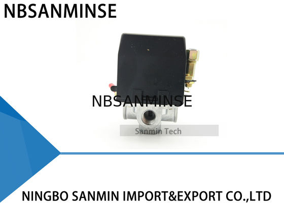 Interruptor de presión del compresor de aire de NBSANMINSE SMF10 1/4 G NPT para el fácil montaje del interruptor de presión de la válvula y de aire de los indicadores