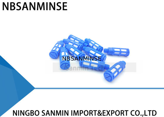Colocaciones neumáticas NBSANMINSE 1/8 del aire del silenciador plástico 1/4 3/8 1/2 3/4 1 tipo silenciador de la fuente de alimentación del aire